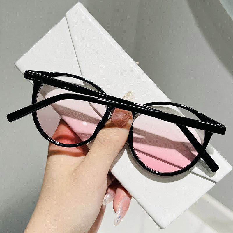 Venta al por mayor PC Gradient Blush Ladies Gafas de sol